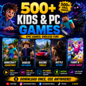500+ Pc Games Bundle
