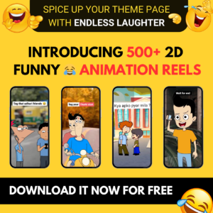 500+ 2D Funny Animation Videos Bundle